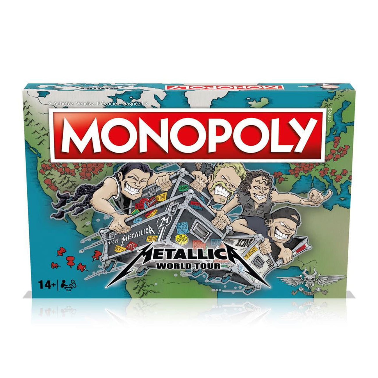 Produktbild Metallica Monopoly Metallica World Tour *French Version*
