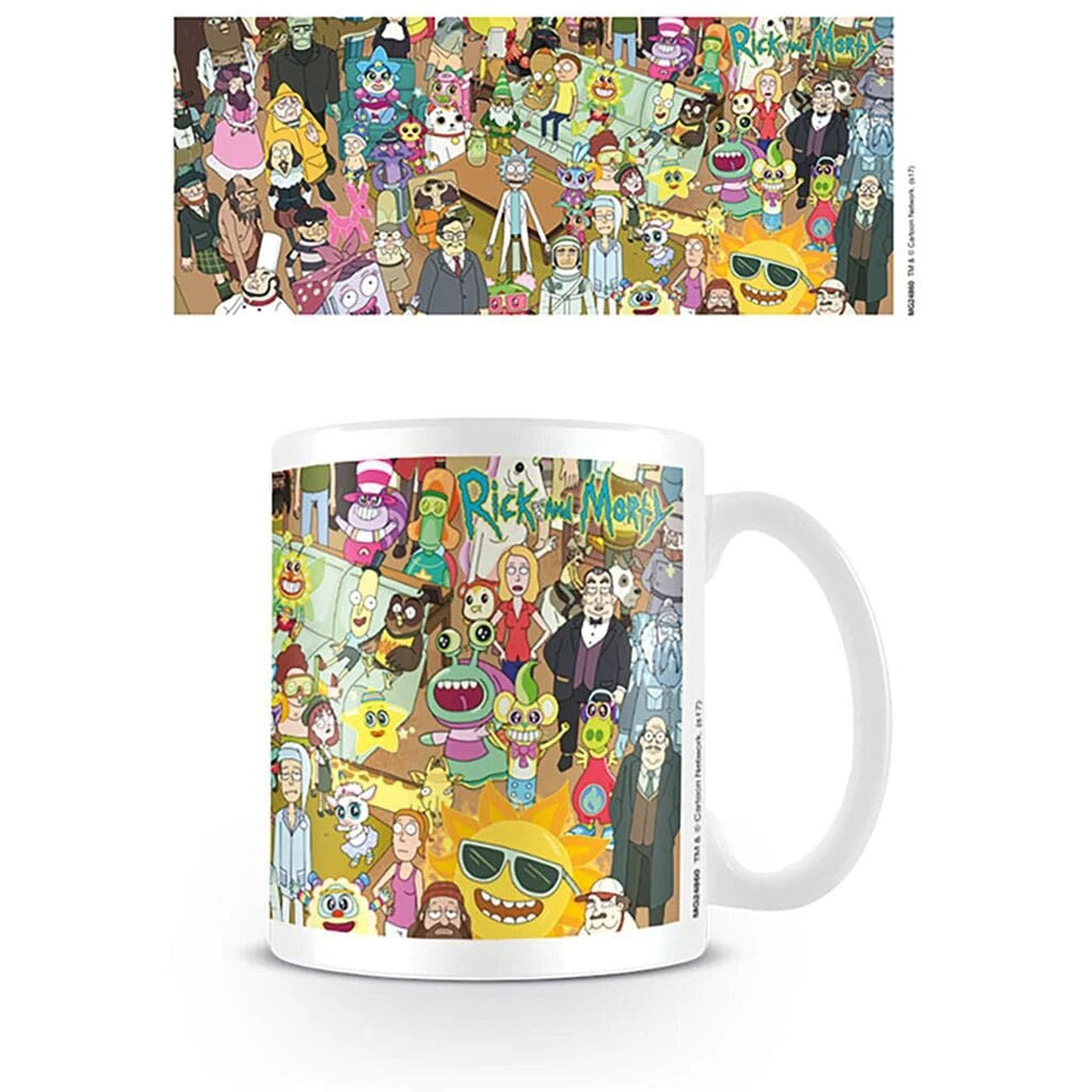 Produktbild Rick and Morty Tasse Characters