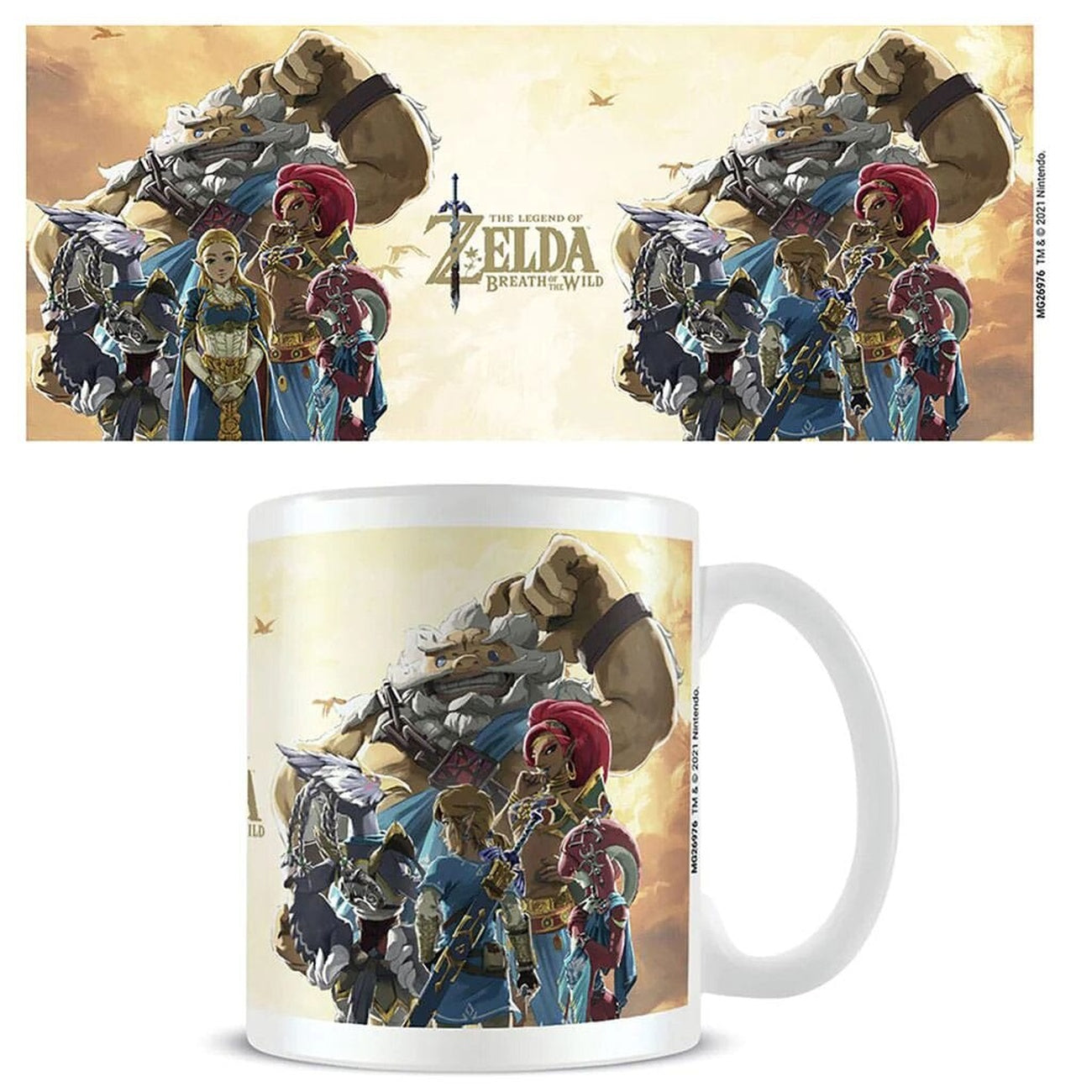 Produktbild The Legend of Zelda Breath of the Wild Tasse Champions Sunset
