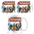 Produktbild Dungeons & Dragons Tasse Retro Group
