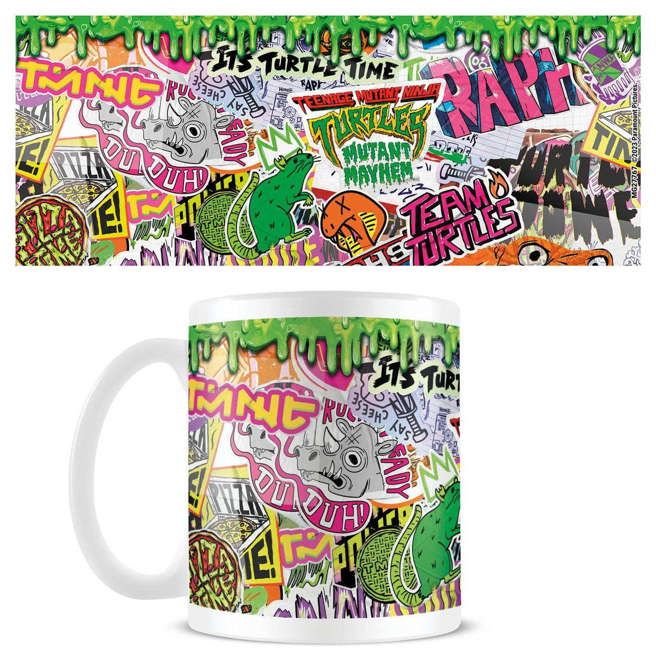 Produktbild Teenage Mutant Ninja Turtles: Mutant Mayhem Tasse Graffiti