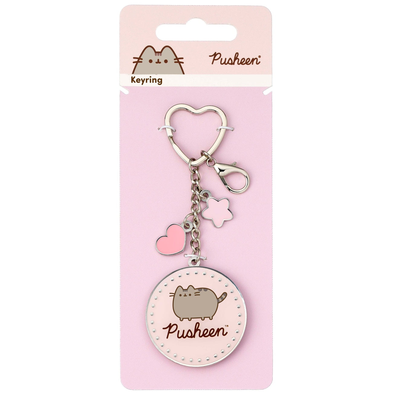 Produktbild Pusheen Schlüsselanhänger Pink Name