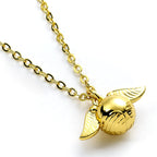 Produktbild Harry Potter Halskette Golden Snitch Anhänger (Goldfarben)