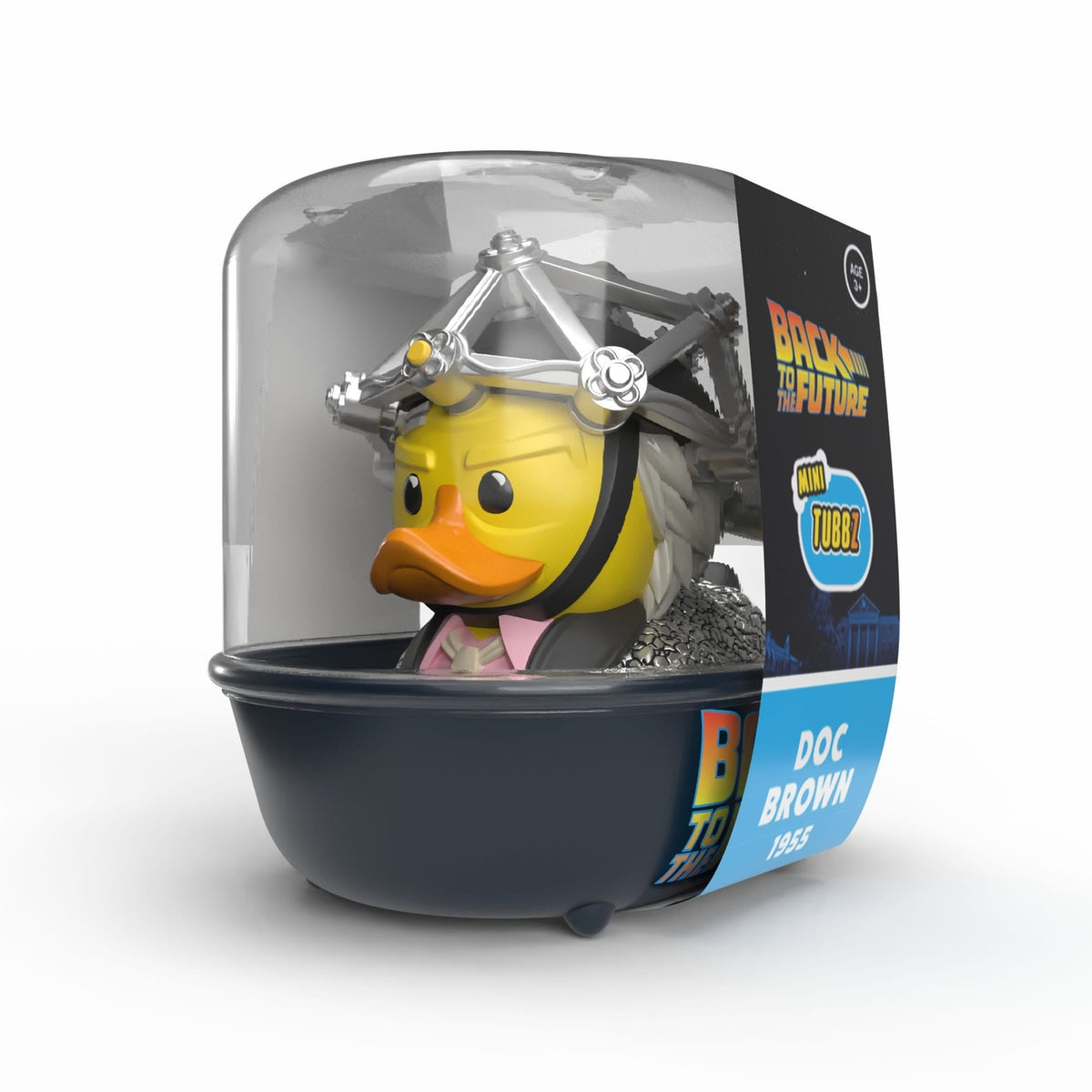 Produktbild Zurück in die Zukunft Tubbz Mini PVC Figur Doc Brown 1955 5 cm
