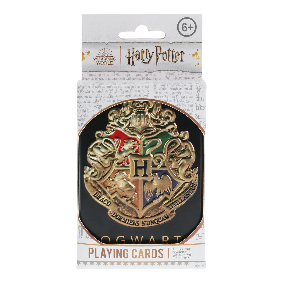 Produktbild Harry Potter Spielkarten Hogwarts