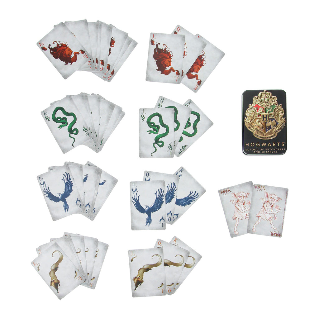 Produktbild Harry Potter Spielkarten Hogwarts