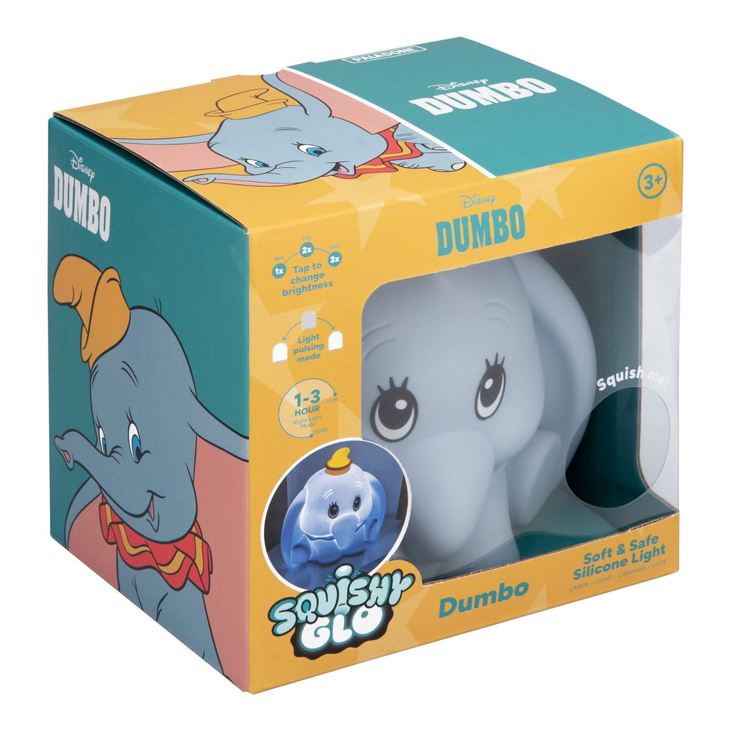 Produktbild Disney Squishy Glo Silikon-Leuchte Dumbo