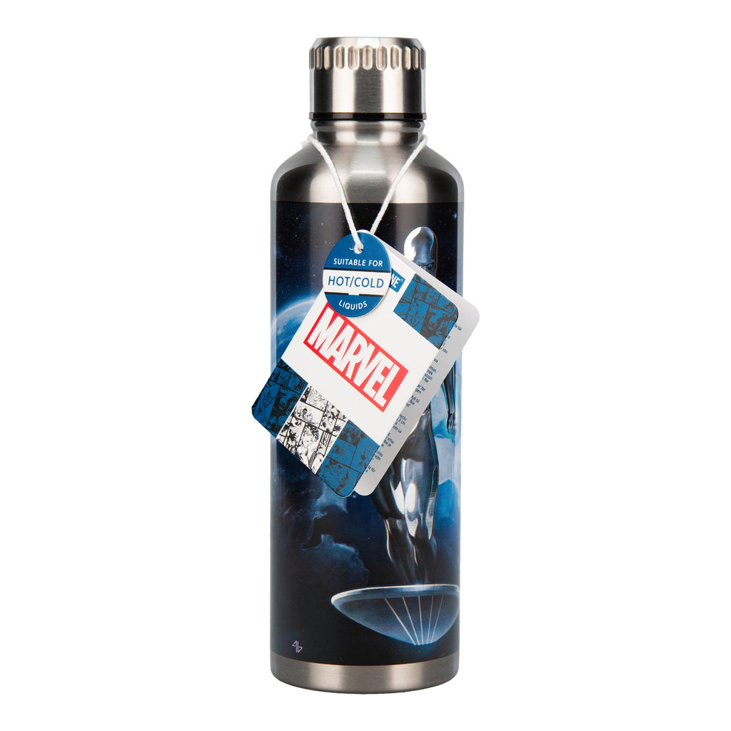 Produktbild Fantastic Four Metal Trinkflasche Silver Surfer