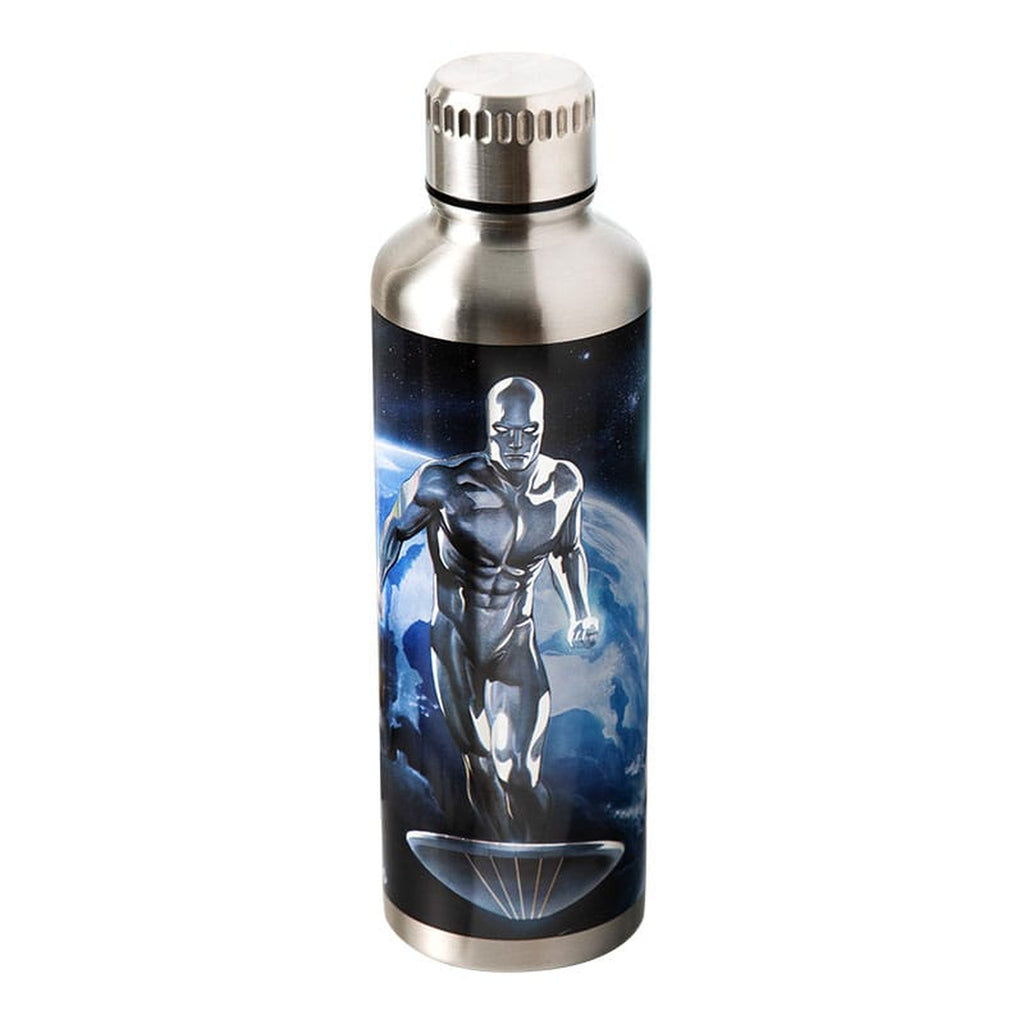 Produktbild Fantastic Four Metal Trinkflasche Silver Surfer