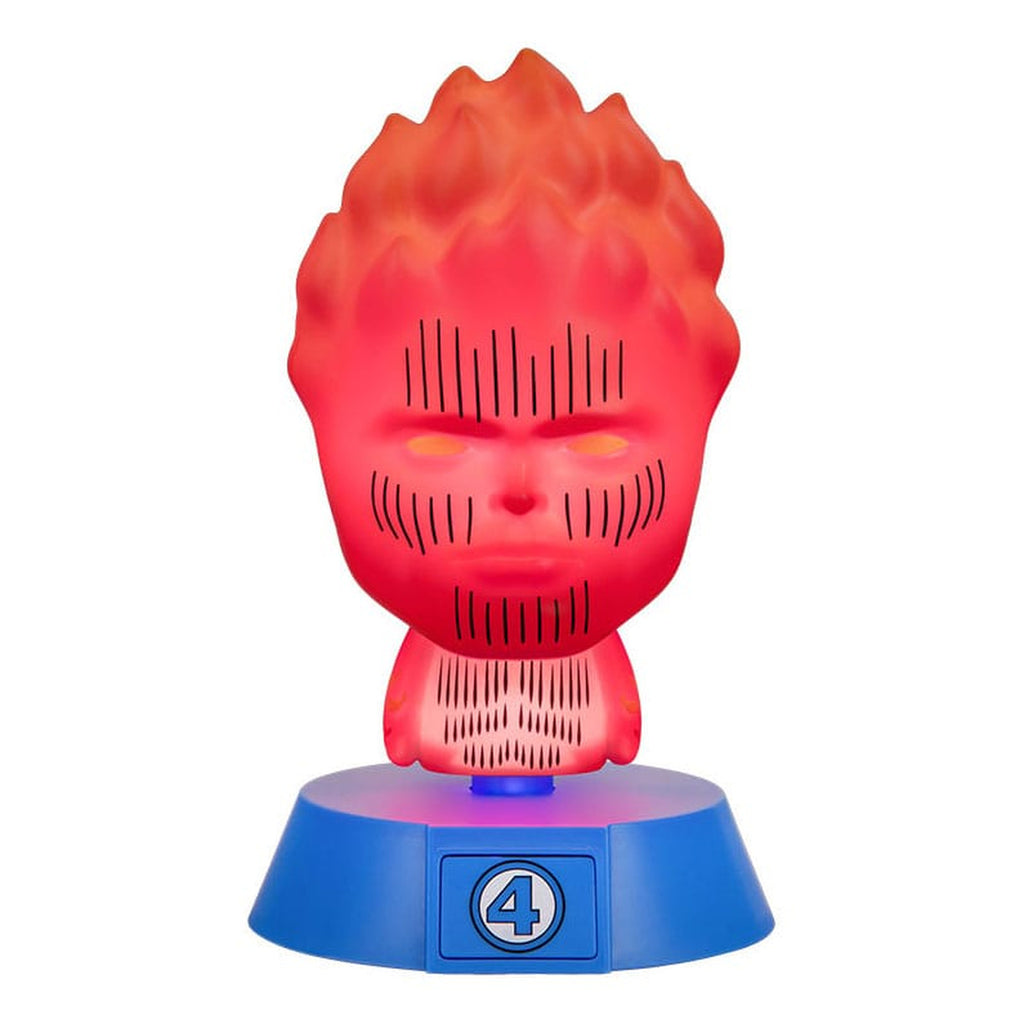Produktbild Fantastic Four Icons Leuchte Human Torch 11 cm