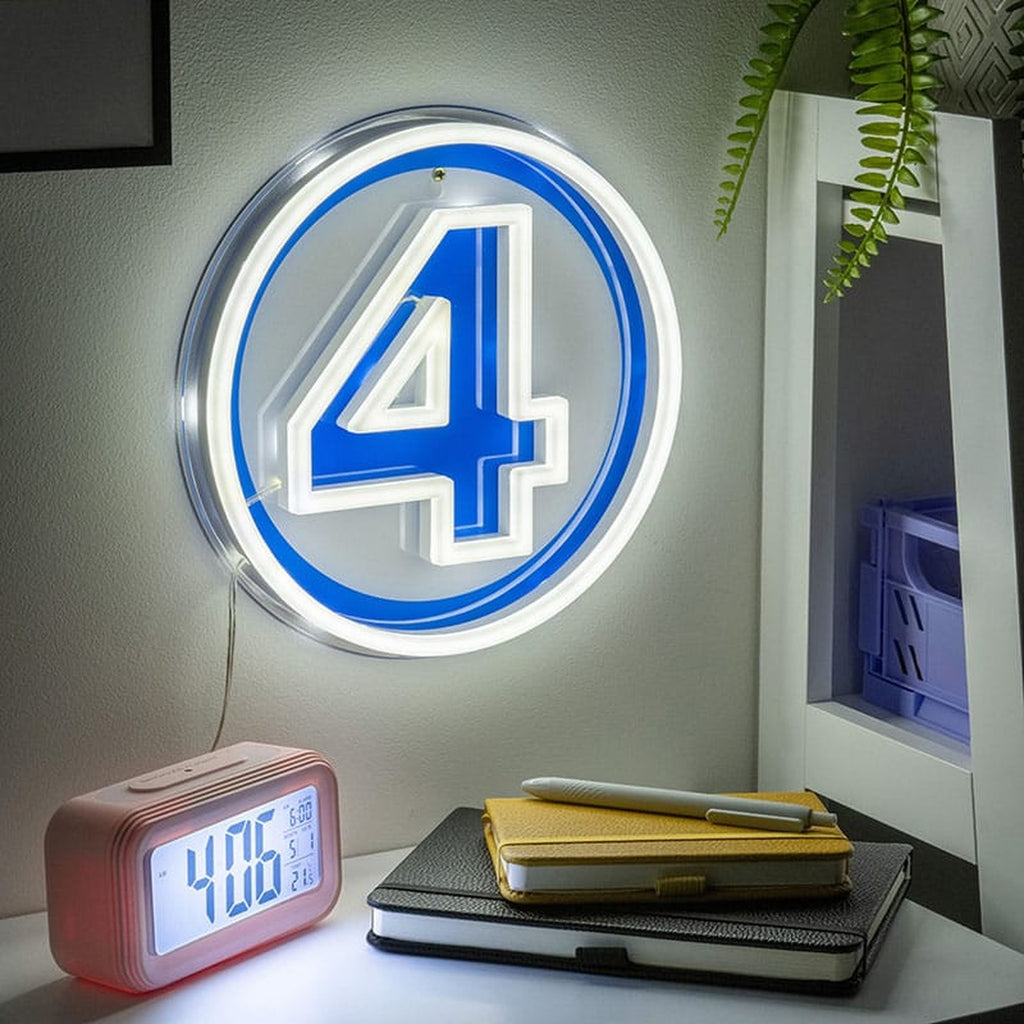 Produktbild Fantastic Four LED Wandleuchte Logo Neon