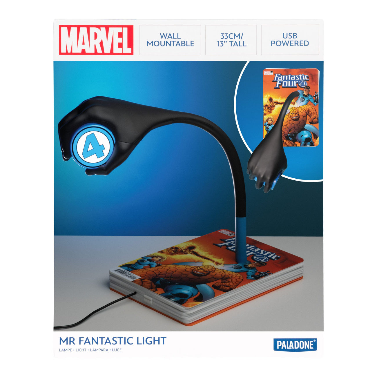 Produktbild Fantastic Four USB Schreibtischlampe Mr Fantastic 32 cm