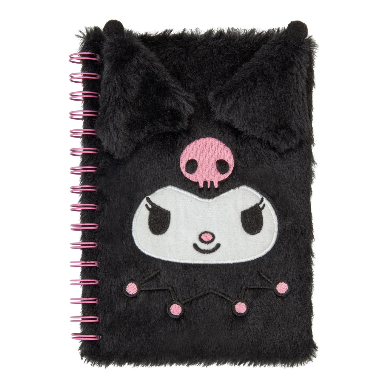 Produktbild Sanrio Notizbuch Kuromi Fluffy