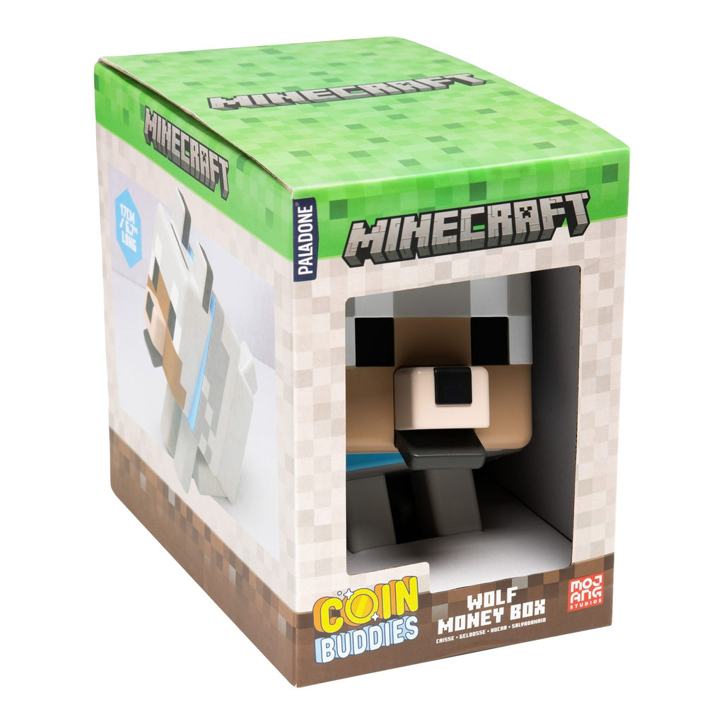 Produktbild Minecraft Spardose Wolf