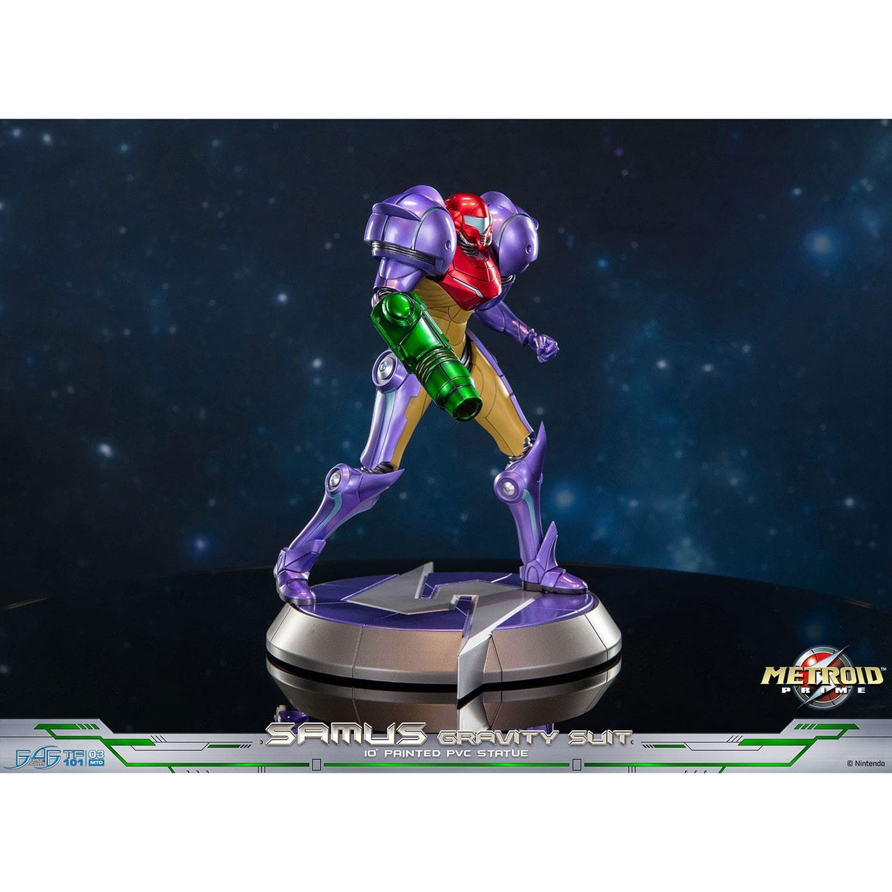 Produktbild Metroid Prime PVC Statue Samus Gravity Suit Standard Edition 25 cm