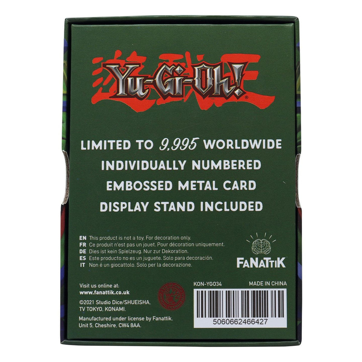 Produktbild Yu-Gi-Oh! Replik Karte Pot of Greed Limited Edition