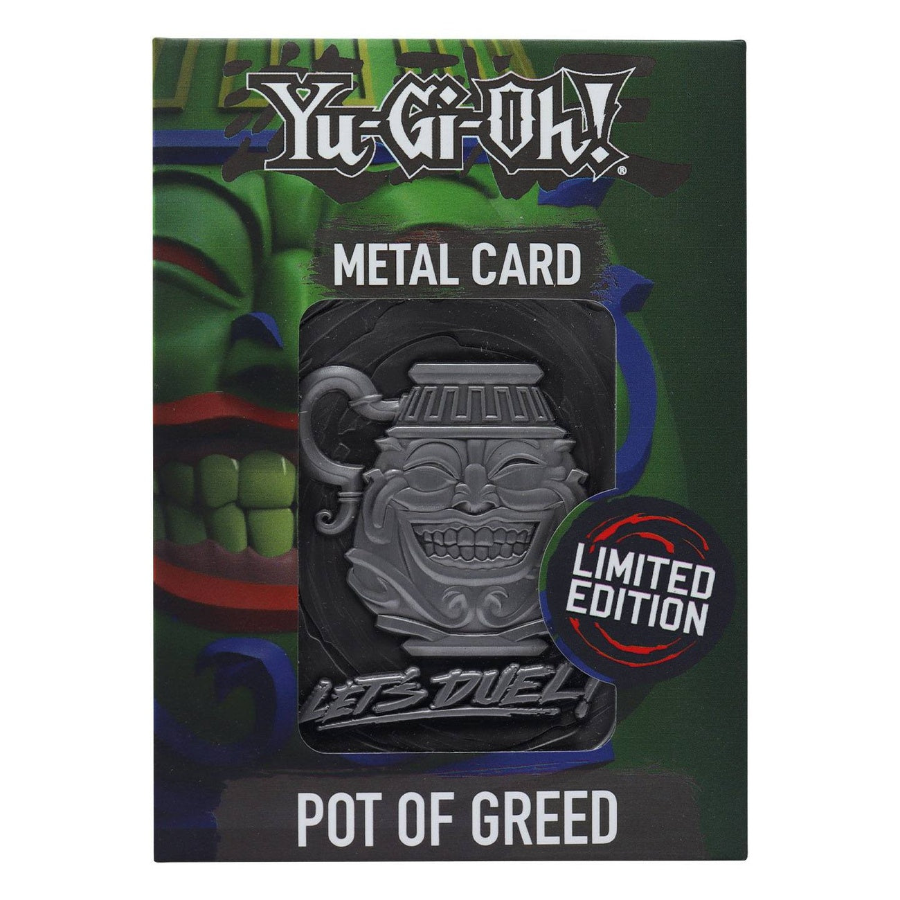 Produktbild Yu-Gi-Oh! Replik Karte Pot of Greed Limited Edition