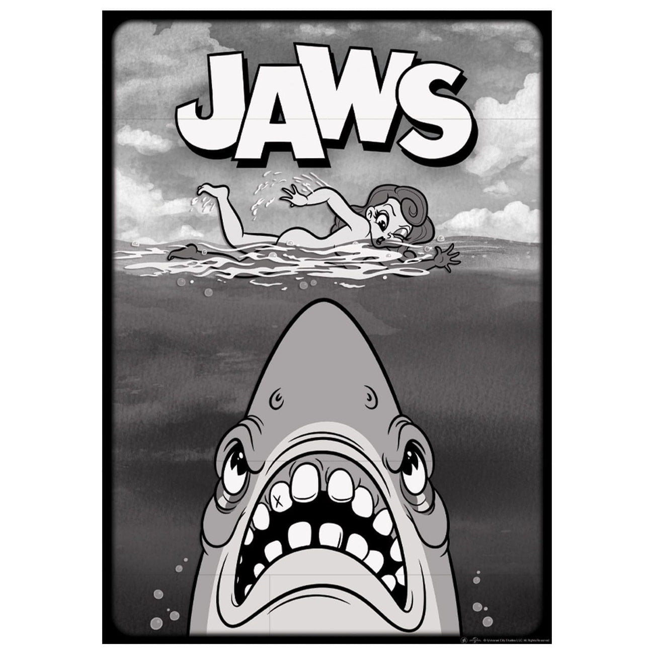 Produktbild Jaws Kunstdruck Limited Edition 42 x 30 cm