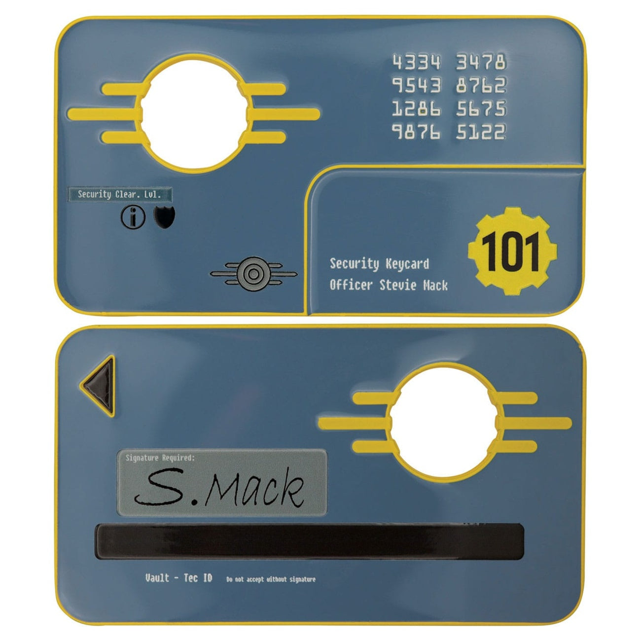 Produktbild Fallout 3 Replik Vault 101 Security Keycard Limited Edition