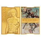 Produktbild Metal Gear Solid 2 Metallbarren Raiden 24k Gold Plated Limited Edition