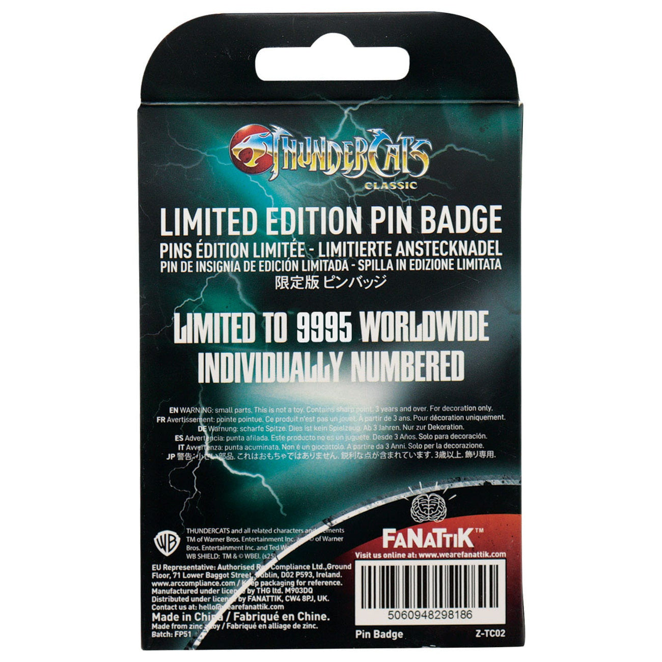Product image Thundercats Mumm-Ra Limited Edition Pin Badge