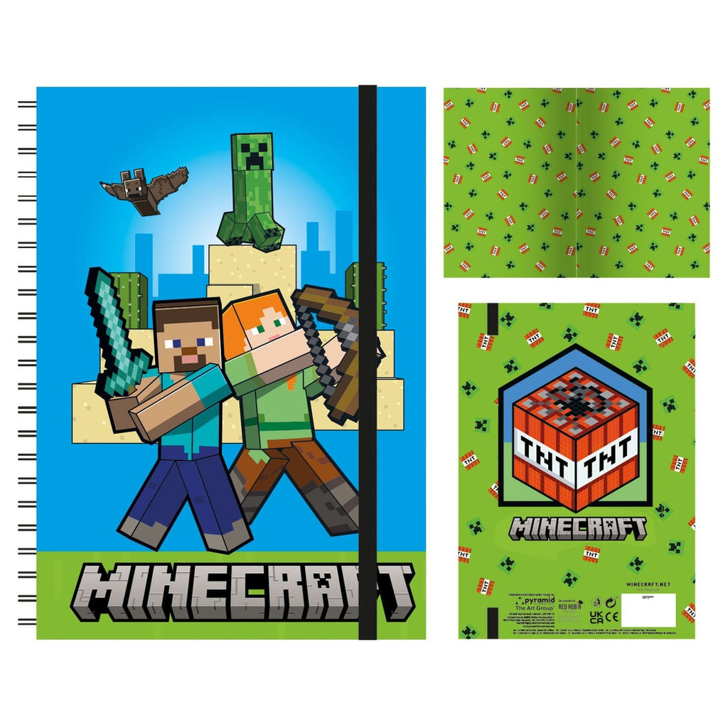 Produktbild Minecraft Wiro Notizbuch A5