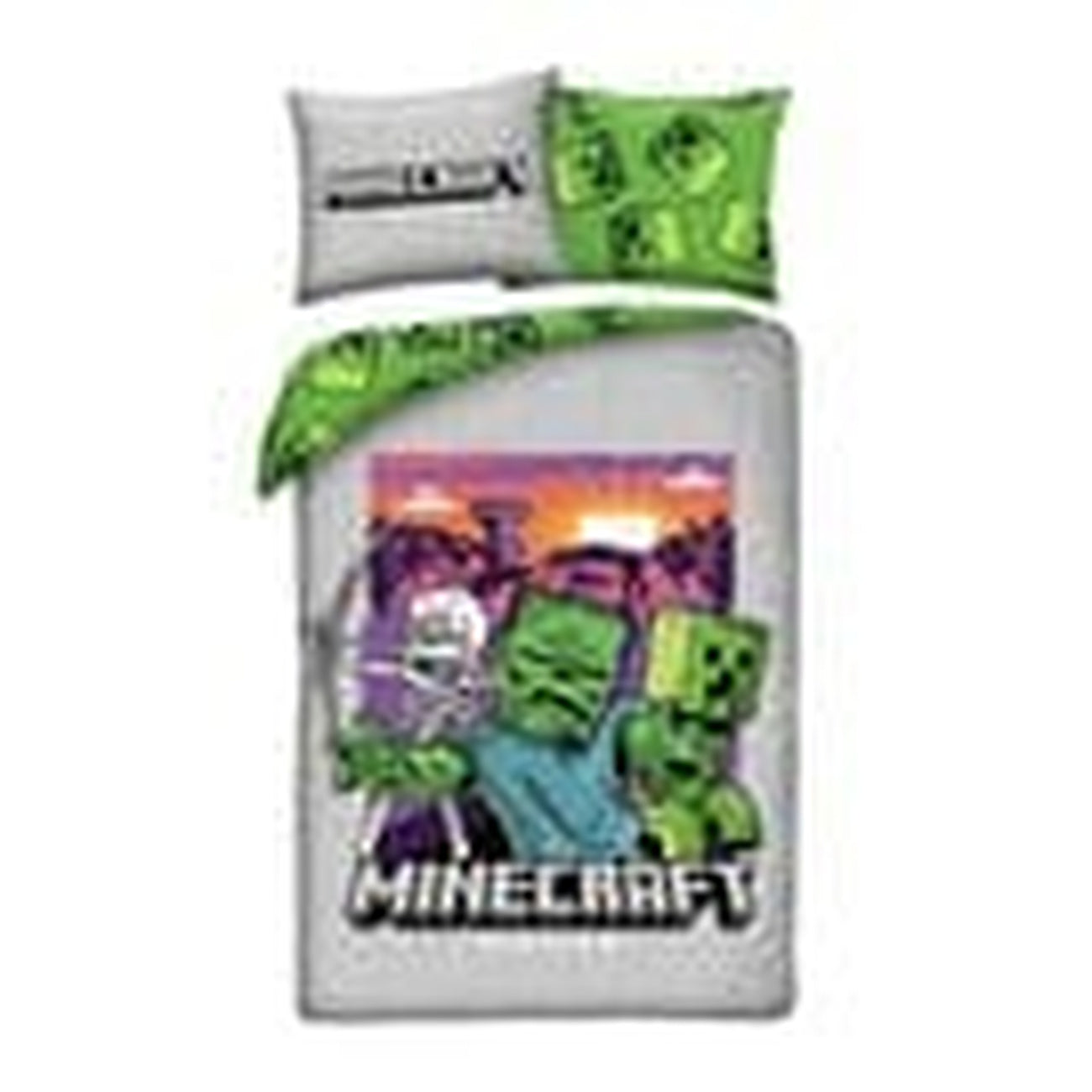 Produktbild Minecraft Movie Bettwäsche Ver. 1 140 x 200 cm / 70 x 90 cm