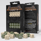 Produktbild Fortress Compact D6 Würfel Set Beige&Olive (20)