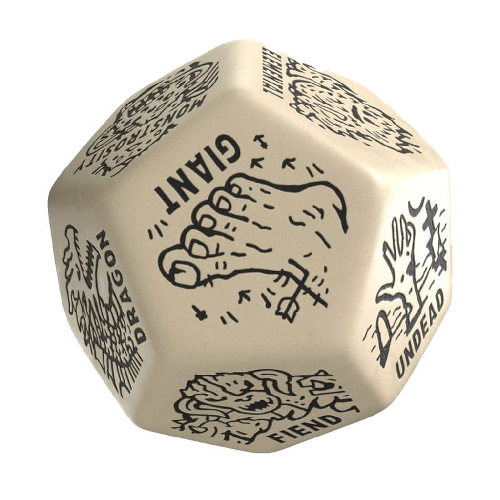 Produktbild Viridian Würfel Jumbo Würfel Monster Generator Die D12 Beige