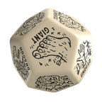 Produktbild Viridian Würfel Jumbo Würfel Monster Generator Die D12 Beige