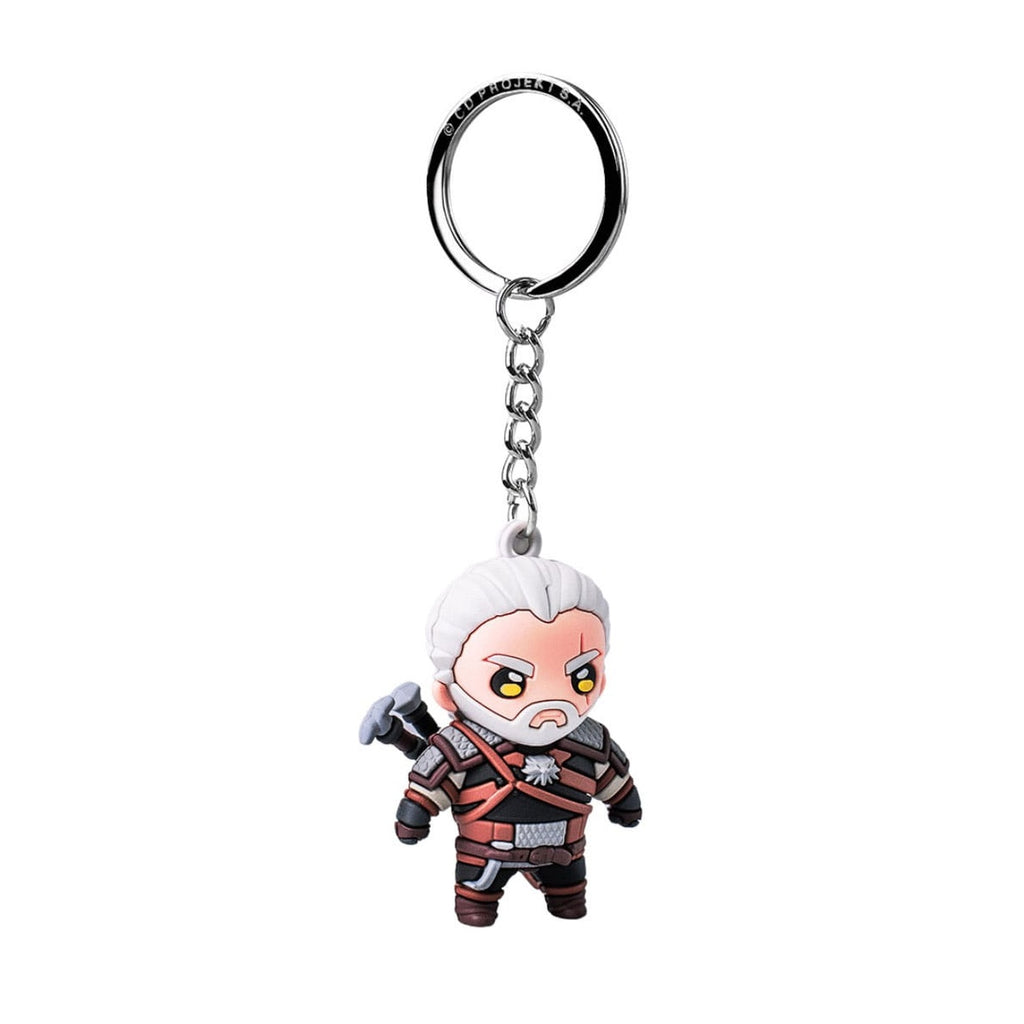 Produktbild The Witcher III: Wild Hunt Vinyl Schlüsselanhänger Geralt of Rivia