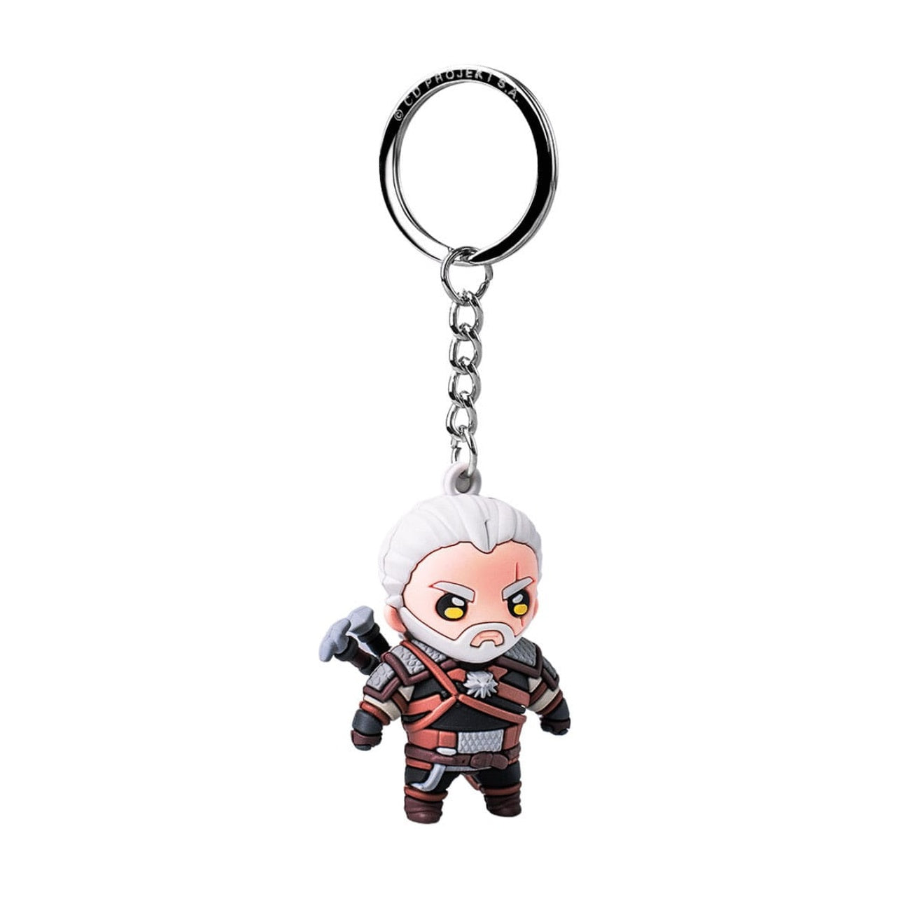 Produktbild The Witcher III: Wild Hunt Vinyl Schlüsselanhänger Geralt of Rivia