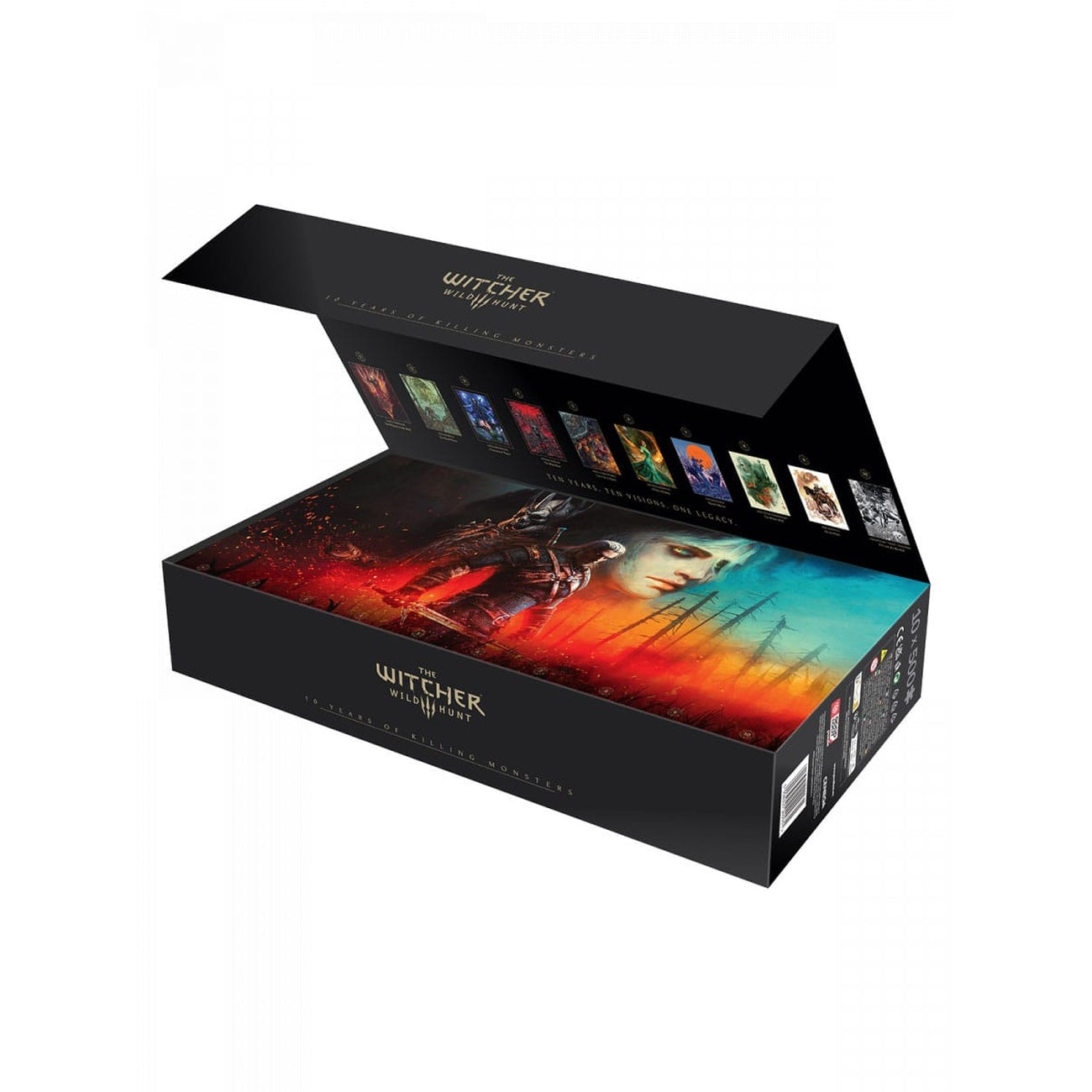 Produktbild The Witcher Puzzle 10er-Pack 10th Anniversary Puzzle Collection (500 Teile)
