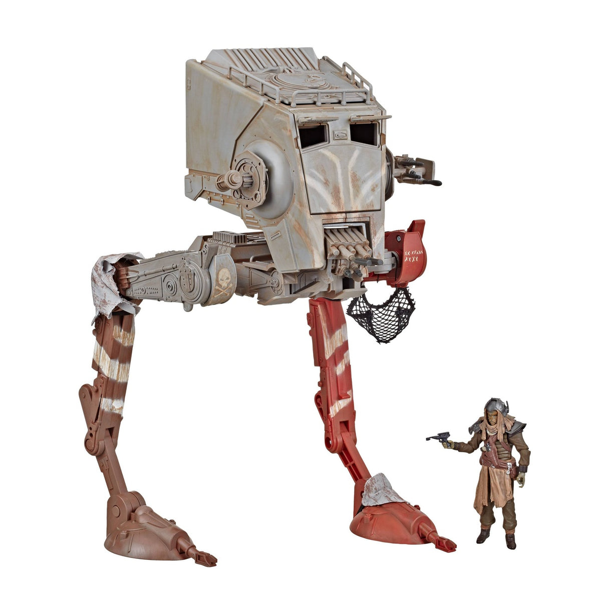 Produktbild Star Wars The Mandalorian Vintage Collection Fahrzeug AT-ST Raider & Klatooinian