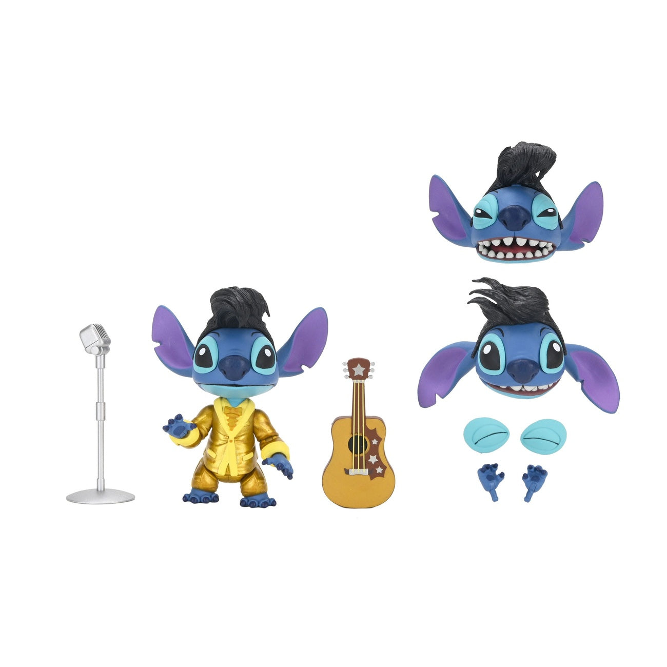 Produktbild Lilo & Stitch Actionfigur Ultimate Gold Suit Elvis Stitch 18 cm