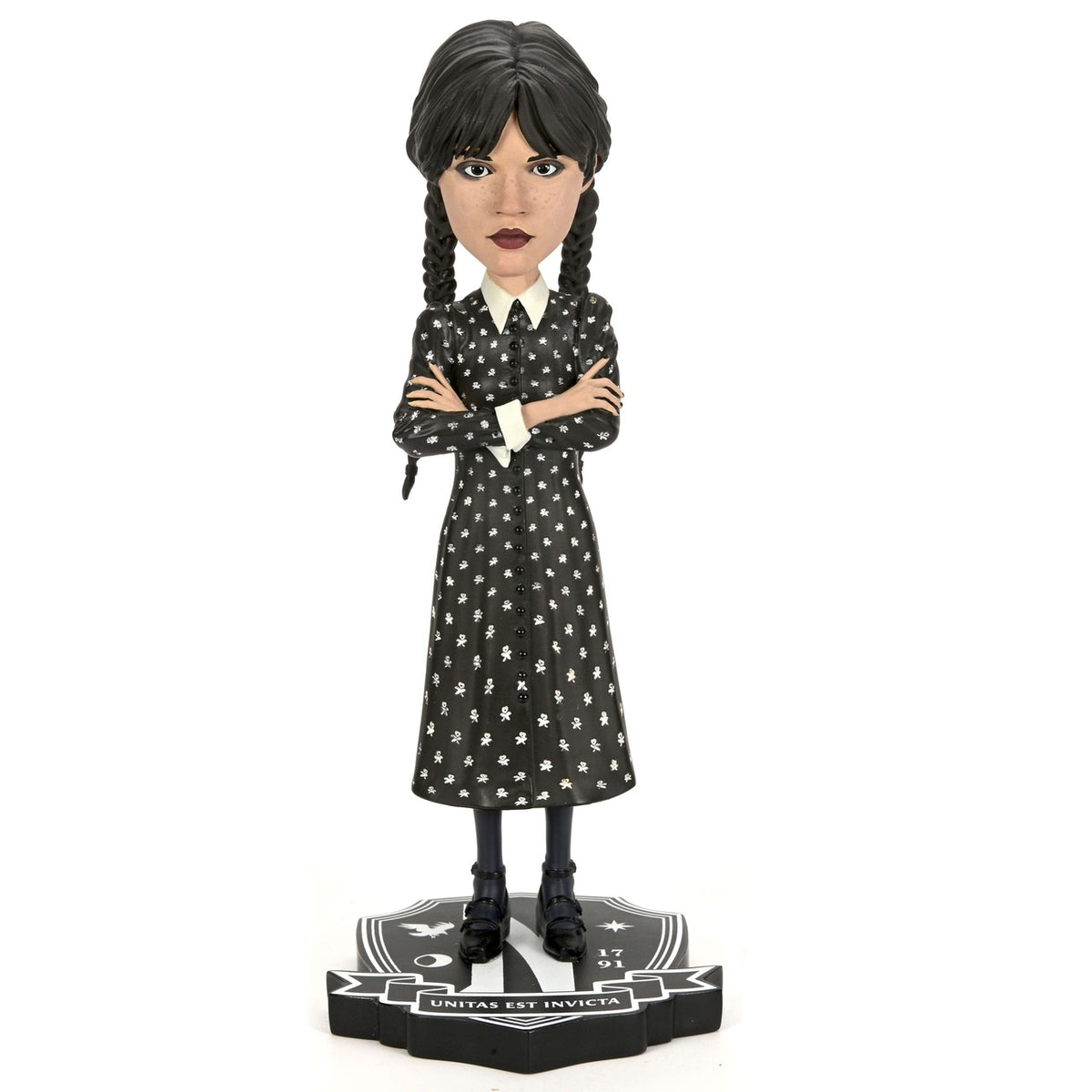 Produktbild Wednesday Head Knocker Wackelkopf-Figur Wednesday Addams 21 cm