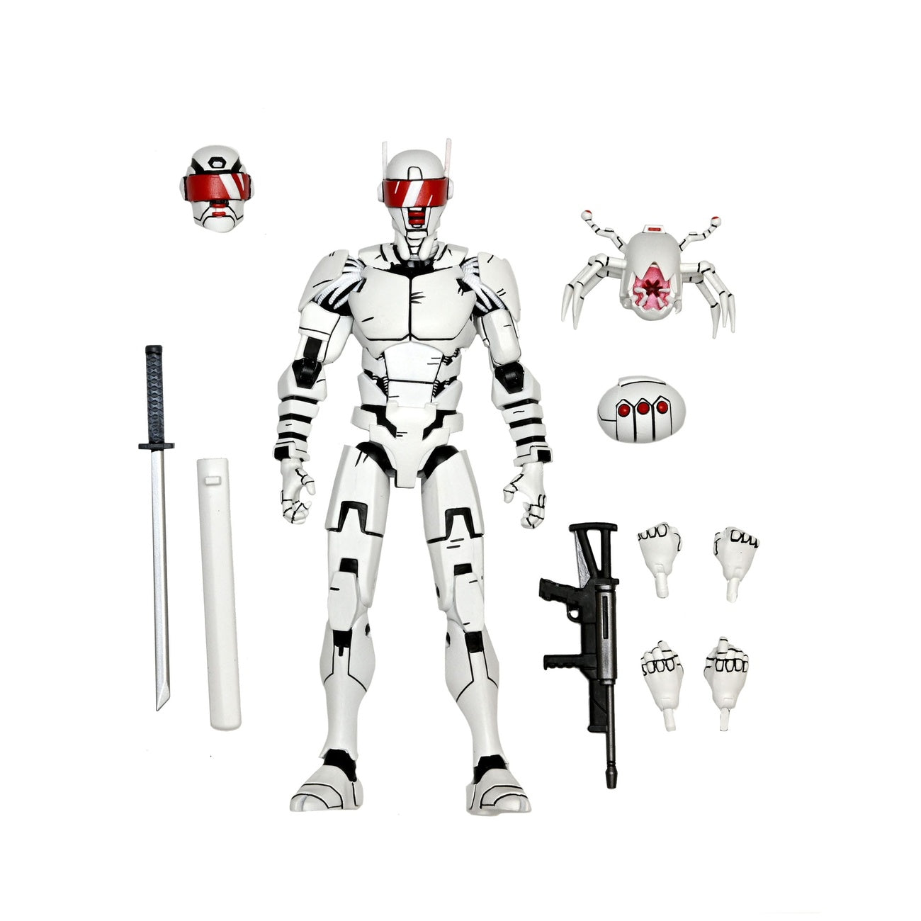 Produktbild Teenage Mutant Ninja Turtles (The Last Ronin) Actionfigur Ultimate Elite Synja Patrol Bot 18 cm