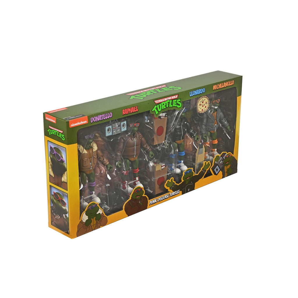 Produktbild Teenage Mutant Ninja Turtles (Cartoon) Actionfiguren 4er-Pack Punk Turtles 18 cm