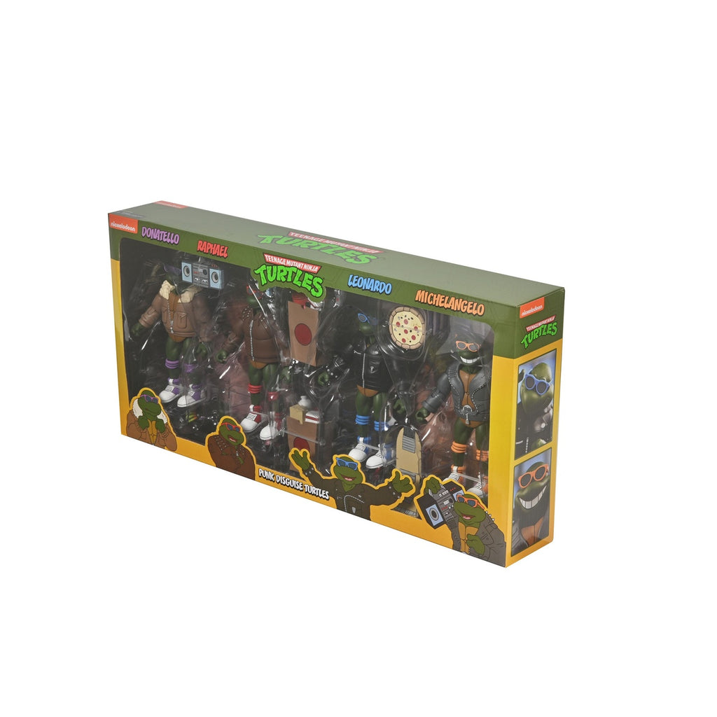 Produktbild Teenage Mutant Ninja Turtles (Cartoon) Actionfiguren 4er-Pack Punk Turtles 18 cm