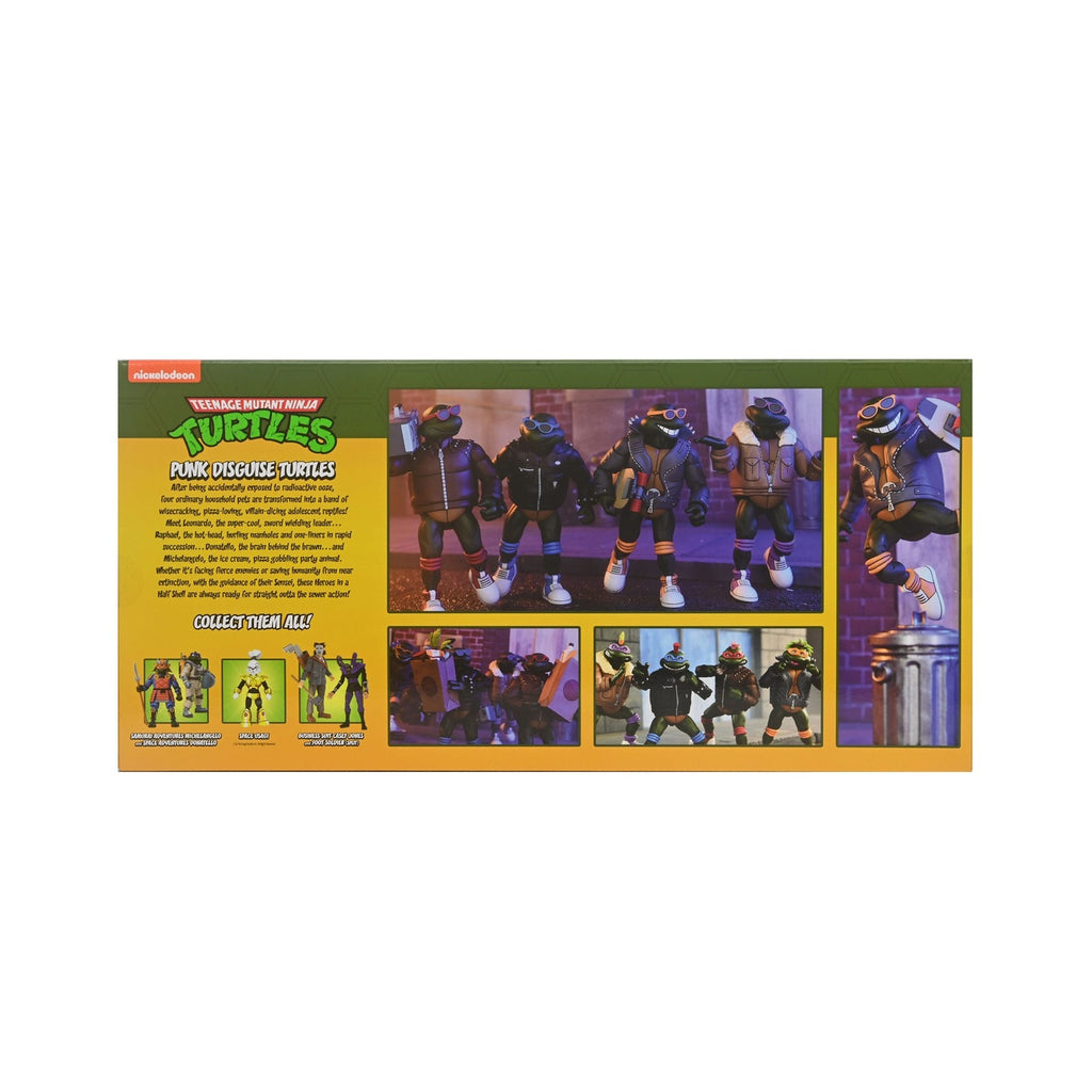Produktbild Teenage Mutant Ninja Turtles (Cartoon) Actionfiguren 4er-Pack Punk Turtles 18 cm