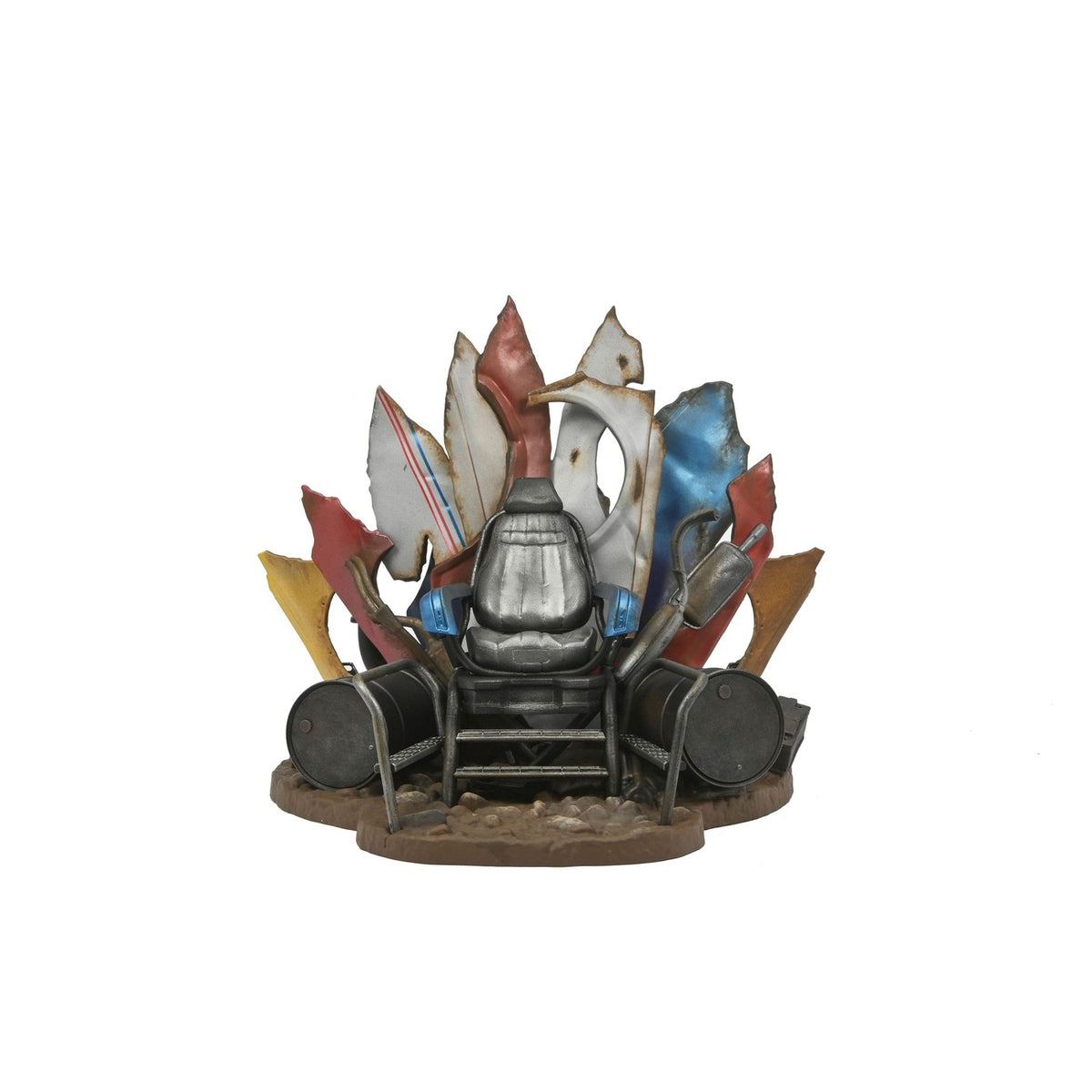 Produktbild Teenage Mutant Ninja Turtles 2: Secret of the Ooze Diorama Shredder's Throne 27 cm