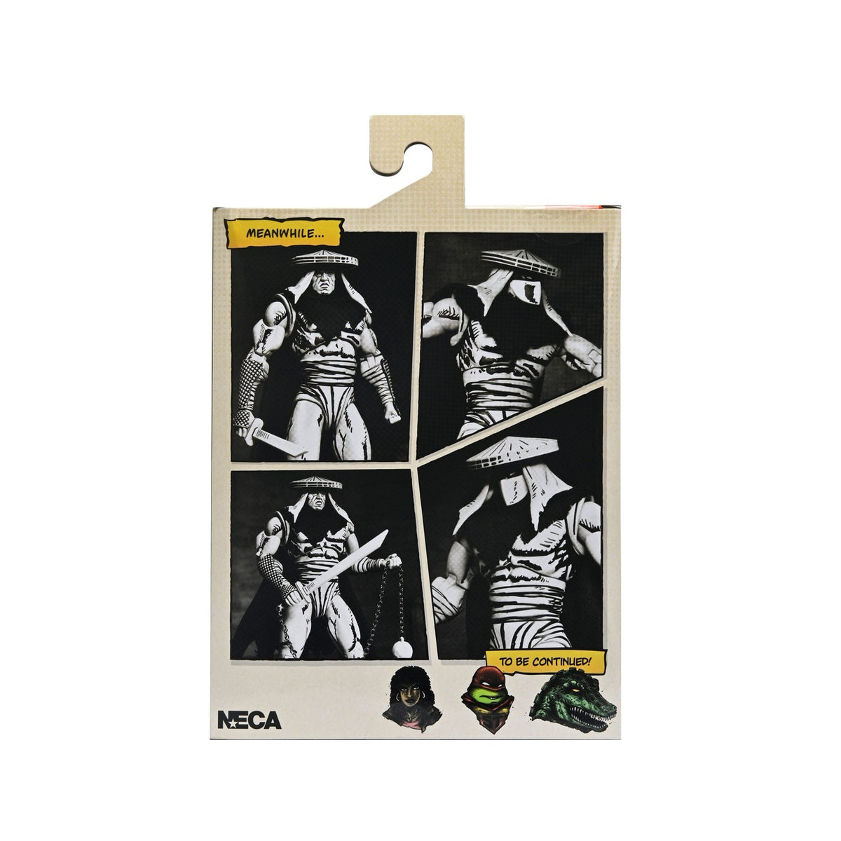 Produktbild Teenage Mutant Ninja Turtles Actionfigur Foot Assassin Black and White 18 cm