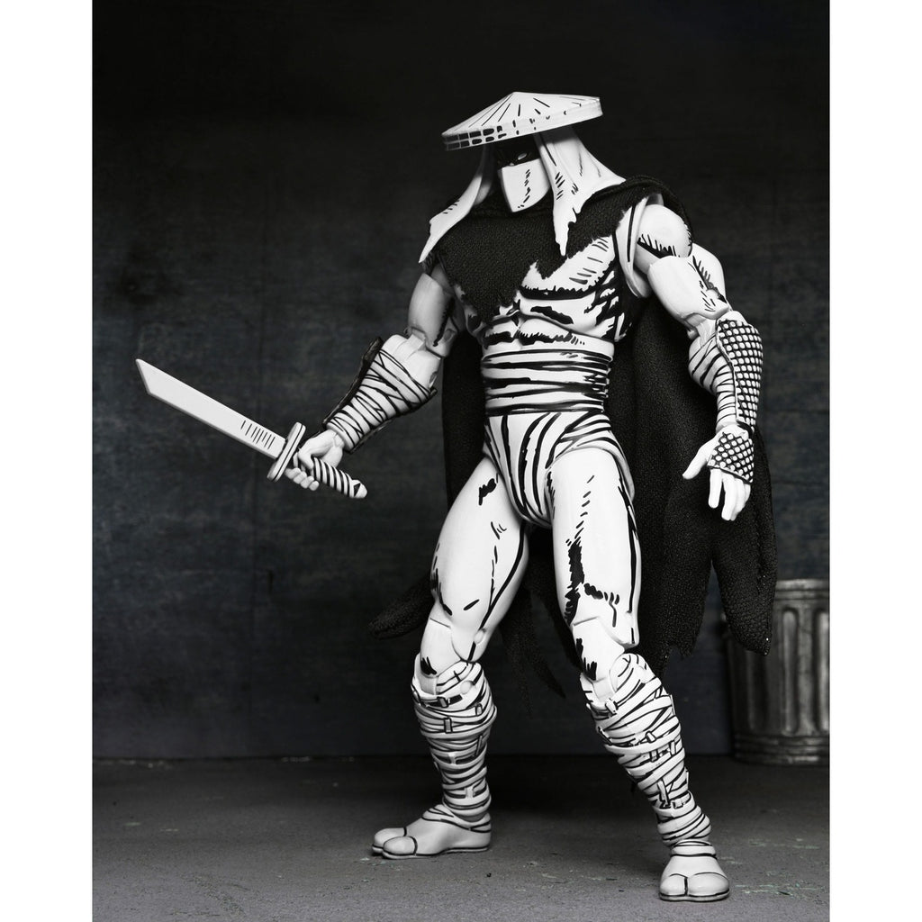 Produktbild Teenage Mutant Ninja Turtles Actionfigur Foot Assassin Black and White 18 cm