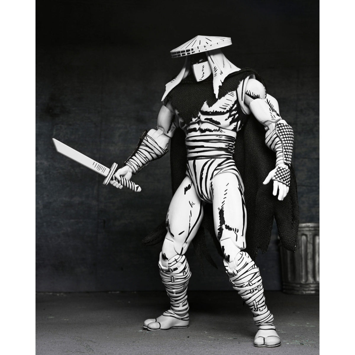 Produktbild Teenage Mutant Ninja Turtles Actionfigur Foot Assassin Black and White 18 cm