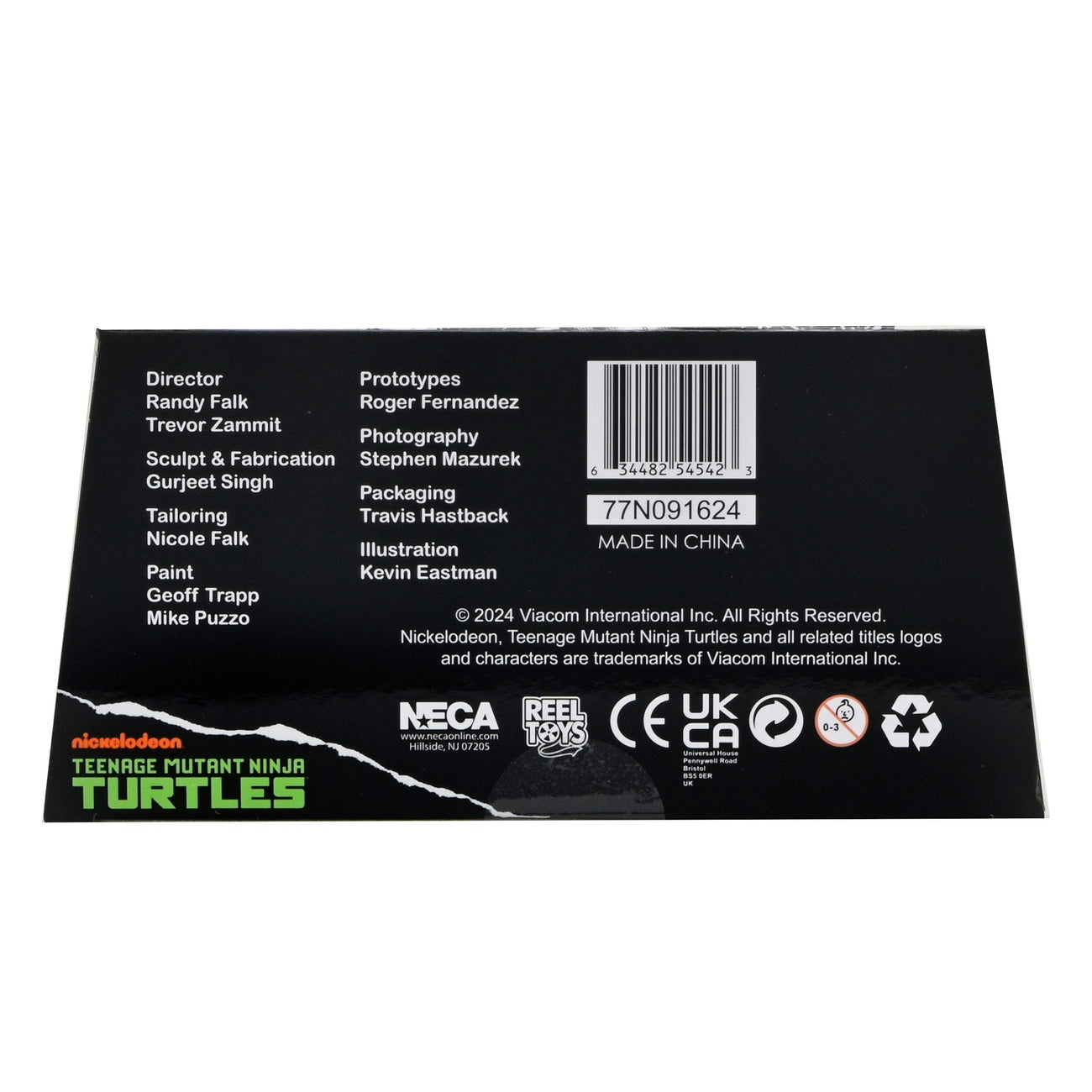 Produktbild Teenage Mutant Ninja Turtles Actionfigur Foot Assassin Black and White 18 cm