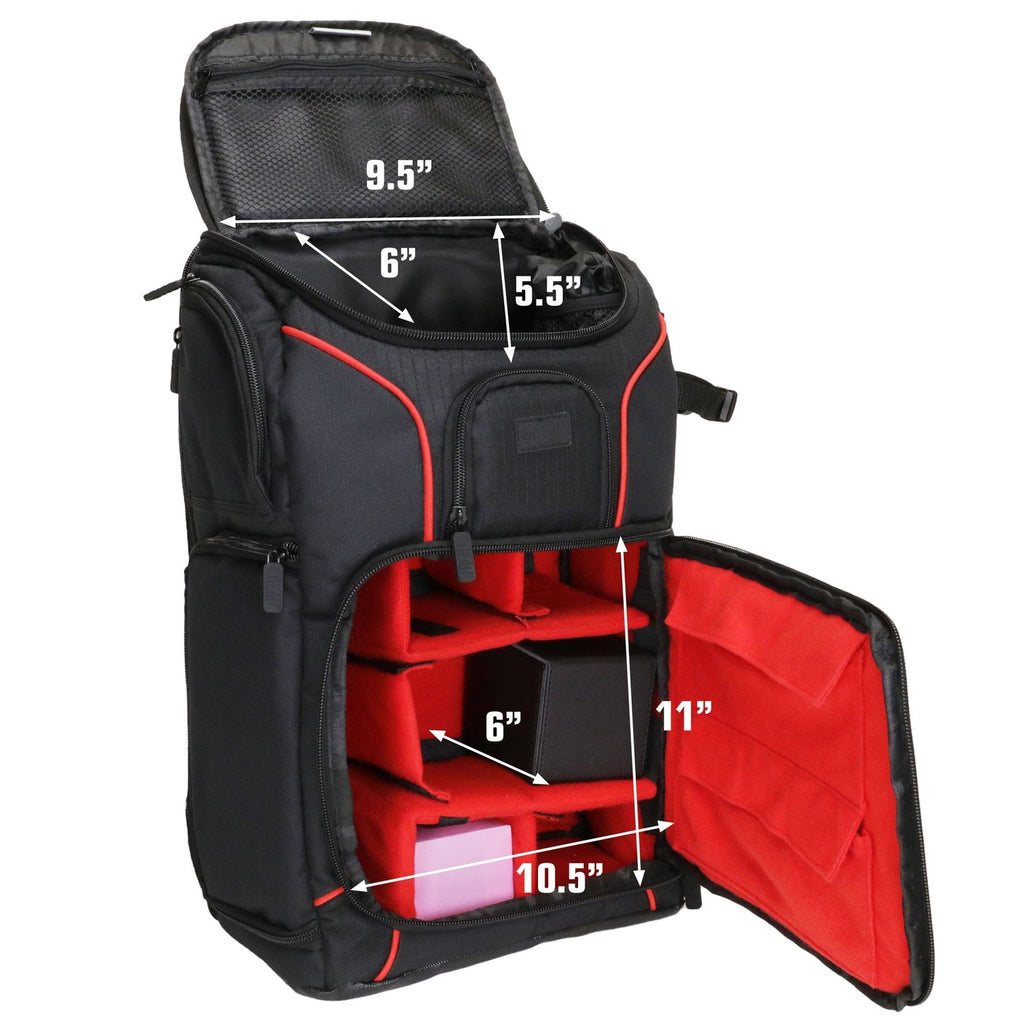 Produktbild USA Gear MTG-Rucksack Rot