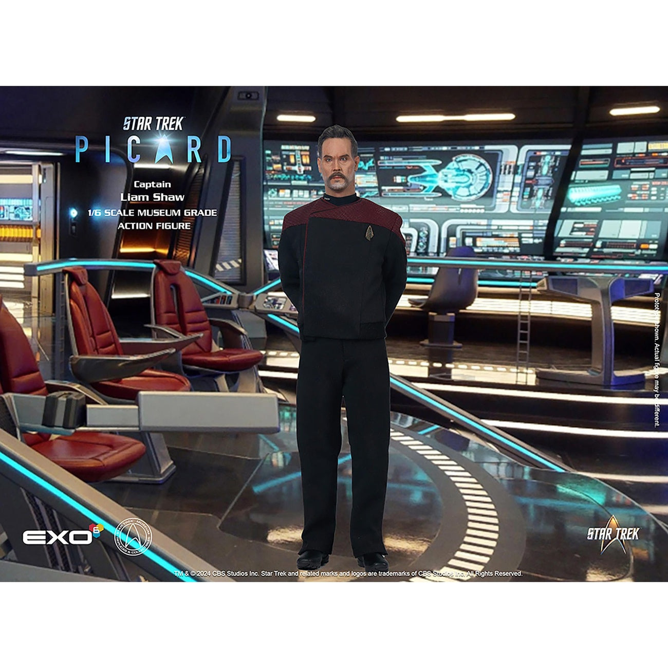 Product image Star Trek: Picard Action Figure 1/6 Captain Liam Shaw 30 cm