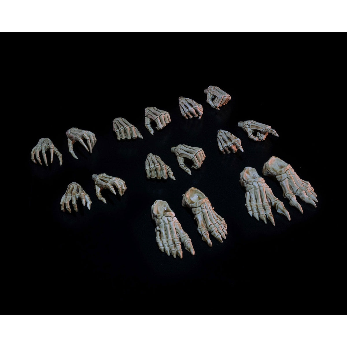 Produktbild Mythic Legions: Necronominus Zubehör-Set für Actionfiguren Skeletons of Necronominus Hands/Feet Pack