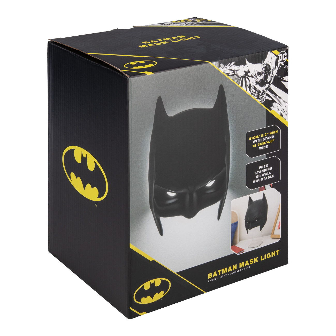 Produktbild DC Comics 3D LED Leuchte Batman Mask