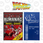 Product image Back to the Future Metal Bar Sports Almanac Limited Edition